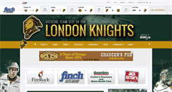 Desktop Screenshot of londonknights.com